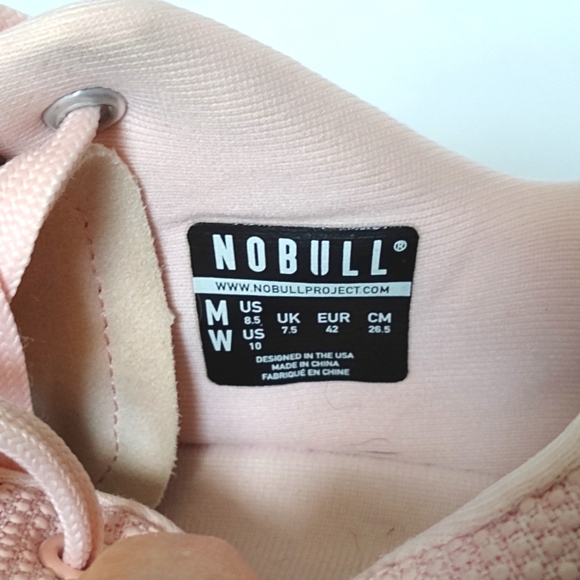 NOBULL Womens Outwork Blush Heather Athletic Shoe Unisex EU 42, M8.5, W10 - Picture 10 of 10